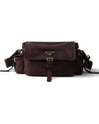 Prada - Nappa Shoulder Bag - Lyst