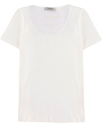 Max Mara - S Max Mara Cotton Tshirt - Lyst