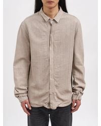 Giorgio Brato - Perforated Leather Shirt - Lyst