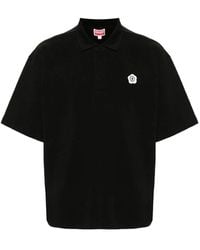 KENZO - Boke Flower 2.0 Logo Relaxed Polo Shirt - Lyst