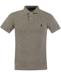 Polo Ralph Lauren - Slim-Fit Pique Polo Shirt - Lyst