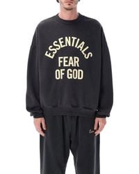 Fear Of God - Essentials Fear Of God Campus 90S Crewneck Sweatshirt - Lyst