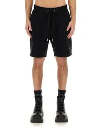 Belstaff - Shorts With Logo - Lyst