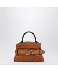 Marc Jacobs - Dakota The Small Satchel Copper Suede Bag - Lyst