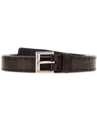 Prada - Nappa Leather Belt - Lyst