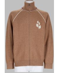 Isabel Marant - Felpa "Sergio" Con Logo - Lyst