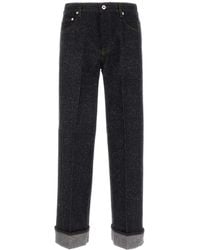 Burberry - Melange Denim Jeans - Lyst