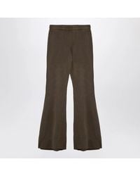 Entire studios - Organic Cotton Military Flared Trousers - Lyst