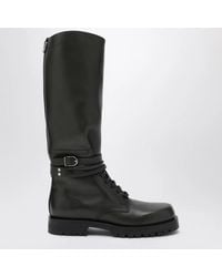 DURAZZI MILANO - Dark High Combat Boots - Lyst