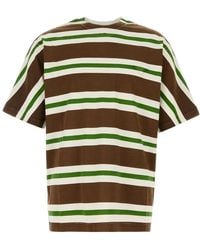 Prada - Stripes T-Shirt - Lyst