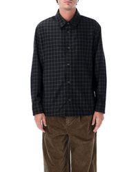 A.P.C. - A. P.C. Plaid Button-Up Shirt - Lyst