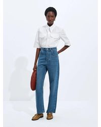 Bottega Veneta - Wide Leg Jeans - Lyst