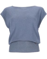 Herno - Sequined T-Shirt - Lyst