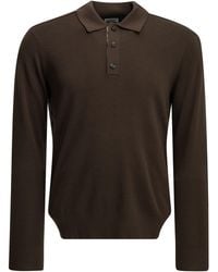 Burberry - "Marcus" Polo Sweater - Lyst