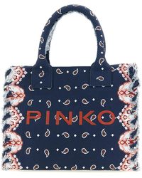 Pinko - Medium 'Beach' Shopping Bag - Lyst