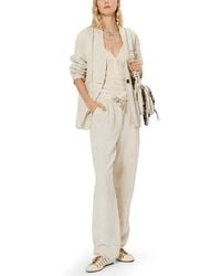 Isabel Marant - Trousers Sharony Linen - Lyst