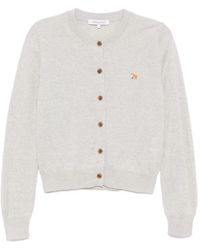 Maison Kitsuné - Maison Kitsuné Baby Fox Wool Cardigan - Lyst