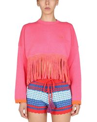 Gallo - Logo Embroidery Sweater - Lyst