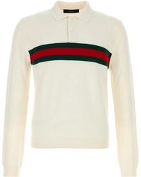 Gucci - Stripes Polos - Lyst