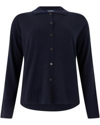 Max Mara - S Max Mara Polo Sweater With Buttons - Lyst