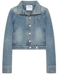Courreges - Reedition Denim Jacket - Lyst