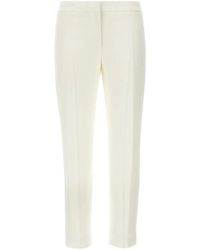 McQueen - Crepe Pants - Lyst