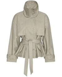 ROTATE BIRGER CHRISTENSEN - Short Trench Coat - Lyst