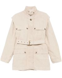Isabel Marant - Belted Flap-Pocket Jacket - Lyst