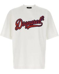 DSquared² - 'Sponge Patch' T-Shirt - Lyst