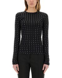 Max Mara - Negus Top With Crystals - Lyst