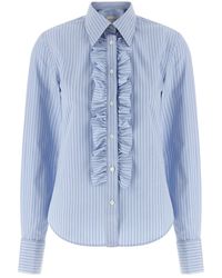 Ami Paris - Slim Stripes Shirt - Lyst