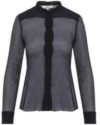 Chloé - Silk Crepon Shirt - Lyst