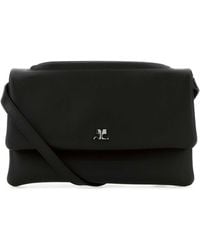 Courreges - Leather Shoulder Bag - Lyst