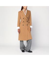 Tagliatore - Wool And Cashmere Double-Breasted Coat - Lyst