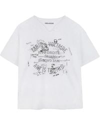 Zadig & Voltaire - Zadig&Voltaire T-Shirt - Lyst