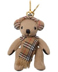 Burberry - Mini Cashmere Charm With Matching Scarf And Muffs - Lyst