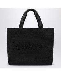 Saint Laurent - Logo Shopping Handbag - Lyst
