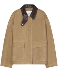 Closed - Leather Jacket - Lyst