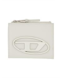 DIESEL - Wallet With Logo Plaque - Lyst