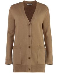 Max Mara - Villar Wool And Cashmere Cardigan - Lyst