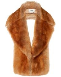 Fendi - Shearling Scarf - Lyst