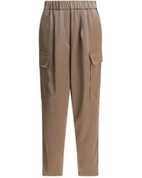 Semler - Polyester Trousers - Lyst