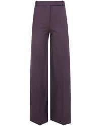 JOSEPH - "Yukio" Gabardine Stretch Trousers - Lyst