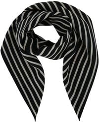 TOTEME - Signature Monogram Silk Scarf - Lyst