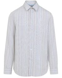 Paul Smith - Stripe Cotton Regular Shirt - Lyst