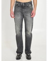 Versace - Stone Washed Jeans - Lyst