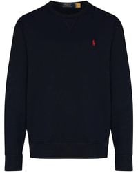 Polo Ralph Lauren - Cotton-Blend Crewneck Sweatshirt - Lyst
