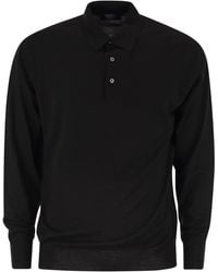 Fedeli - Virgin Wool Polo Shirt - Lyst