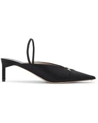 Tom Ford - Satin Viscose Mules - Lyst