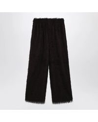 Frankie Shop - Dark Fringed Trousers - Lyst
